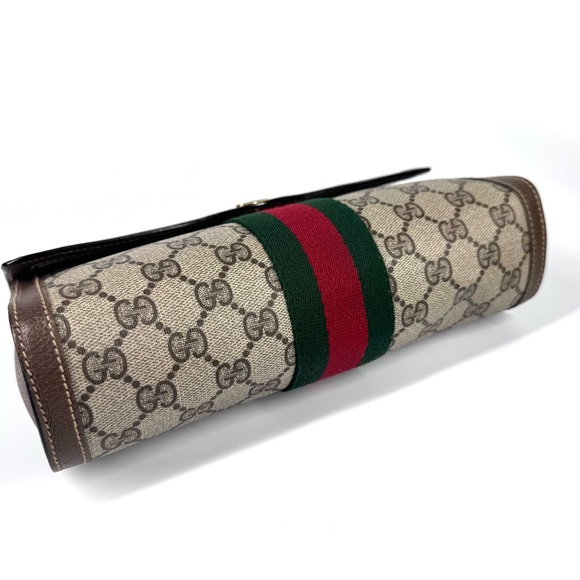 Gucci Ophidia Supreme GG Monogram Supreme Clutch/ Crossbody bag - Picture 9 of 14